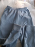 浪莎（LangSha）兒童秋褲男女童秋冬保暖褲雪花絨7A抑菌中大童發(fā)育期純色打底睡褲 藍色 XL 130建議體重38-48斤 曬單實(shí)拍圖
