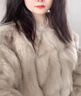 傲列秋冬新款狐貍毛皮草外套女短款 顯瘦韓版年輕款氣質(zhì)海寧毛毛大衣 奶茶色 M 曬單實(shí)拍圖