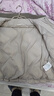 坦博爾輕薄羽絨服女短款翻領(lǐng)時(shí)尚復古秋冬保暖外套5330228A 珍珠粉米155 曬單實(shí)拍圖