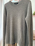 優(yōu)衣庫女裝羊絨圓領(lǐng)針織衫/長(cháng)袖毛衣毛衫25秋冬新款479160 03 灰色 M /160/84A 曬單實(shí)拍圖