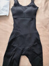 婷美黑繃帶塑身連體衣強力收腹提臀連身褲后脫束腰顯瘦美體衣美膚 曬單實(shí)拍圖