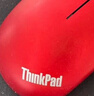 ThinkPad 聯(lián)想thinkplus小黑紅點(diǎn)無(wú)線(xiàn)鼠標 筆記本電腦辦公鼠標 雙模-無(wú)線(xiàn)藍牙鼠標（魅力紅） 曬單實(shí)拍圖