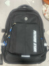 未來(lái)星（FUTURE STAR）書(shū)包初中生護脊減負大容量背包男孩旅行輕便雙肩包高中生 黑色 曬單實(shí)拍圖