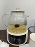 樂(lè )扣樂(lè )扣養生壺 煮茶器 煮茶壺辦公室家用玻璃花茶壺燒水壺電熱水壺電燉壺 數顯觸控- 1L 曬單實(shí)拍圖