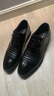 紅蜻蜓商務(wù)皮鞋春秋男鞋通勤商務(wù)休閑牛皮結婚新郎皮鞋WHA45341黑色42 曬單實(shí)拍圖