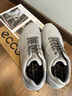 愛(ài)步（ECCO）跑鞋男款 2026春季新款皮革透氣運動(dòng)休閑鞋男鞋 健步BIOMC 800464 水泥灰/鐵灰色80046460762 43 (275mm) 曬單實(shí)拍圖