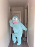 丹榕詩(shī)小丑魚(yú)睡衣 搞怪連體情侶睡衣男女冬季加絨加厚珊瑚絨卡通家居服 丑魚(yú)連體衣 S 適合身高150-155體重80-100 曬單實(shí)拍圖