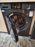 海爾（Haier）滾筒洗衣機帶烘干洗烘一體機10/12公斤全自動(dòng)國家補貼20%一級能效嬰兒洗衣機智能除螨除菌以舊換新 洗烘一體+澎湃沖浪洗+6維減震+AI動(dòng)平衡+自清潔 曬單實(shí)拍圖