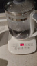 九陽(yáng)（Joyoung）養生壺迷你玻璃花茶壺煮茶器 12大功能11檔溫度 0膠水恒溫電熱燒水壺1.5L 1506BQ 曬單實(shí)拍圖