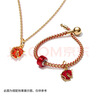潘多拉（PANDORA）[新年禮物]小火馬小紅馬項鏈套裝金箔云紋設計精致本命年禮物馬年 50CM ZT3350 50CM 曬單實(shí)拍圖