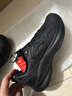 李寧（LI-NING）加絨輕風(fēng) v2減震回彈黑色休閑跑步鞋皮面百搭輕便舒適運動(dòng)鞋子男 曬單實(shí)拍圖