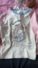 貓人兒童睡衣女童春秋款純棉小孩長(cháng)袖中大童家居服套裝 甜心女孩 140 曬單實(shí)拍圖