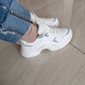 安踏兔子鞋丨關(guān)曉彤同款休閑鞋女鞋秋季厚底革面保暖小白鞋運動(dòng)老爹鞋 曬單實(shí)拍圖