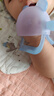 babycare嬰兒牙膠手套式咬咬樂(lè )寶寶安撫牙膠硅膠玩具防吃手4月+ 恩特藍 曬單實(shí)拍圖