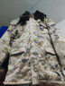 際華三二零五正版新款迷彩大衣原廠(chǎng)羽絨新式冬季防刮耐磨雙層內膽防寒棉軍大衣 新款荒漠大衣 【全羽絨+內膽+帽子】 175/92-96 曬單實(shí)拍圖