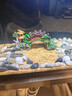時(shí)鳥(niǎo)魚(yú)缸造景小橋水族裝飾假橋金魚(yú)缸擺設假山水草橋仿真橋大小號 中號 曬單實(shí)拍圖