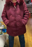 大唐夫人【90鴨絨】中老年女裝媽媽冬裝中長(cháng)款羽絨服奶奶外套加厚老人衣服 曬單實(shí)拍圖