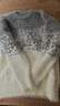 花花公子秋冬季新款漸變半高領(lǐng)毛衣青少年學(xué)生針織衫加厚非羊保暖毛衫線(xiàn)衣 灰色 XL 曬單實(shí)拍圖