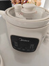 美的（Midea）電燉盅 電燉鍋隔水燉鍋家用燕窩燉盅陶瓷燉湯盅電燉鍋嬰兒輔食小燉鍋煲湯電燉鍋電砂鍋煲湯鍋 DGE3058【花瓣微壓鎖鮮】 3L 曬單實(shí)拍圖