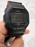 卡西歐（CASIO）G-SHOCK 基礎方塊 DW-5600HR運動(dòng)男士手表 小方塊 【禮物】 DW-5600UHR-1PR-200米防水 曬單實(shí)拍圖