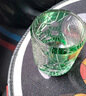 DSHCOTE江戶(hù)切子手工輕奢威士忌杯酒杯星耀水晶玻璃杯 青綠色/太空星耀 紙盒裝 曬單實(shí)拍圖