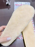 名創(chuàng  )優(yōu)品（MINISO）兒童羊毛保暖鞋墊男女童運動(dòng)減震寶寶小孩專(zhuān)用加絨加厚冬季31-33 曬單實(shí)拍圖