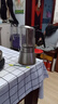 SIMELO施美樂(lè )摩卡壺雙閥160ml 1-3人份 不銹鋼意式濃縮咖啡壺家用咖啡機 曬單實(shí)拍圖