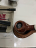 LoveCapricorn煙具石楠木根煙斗微彎式光面亮光3mm煙道絲過(guò)濾迷你mini03中號紋 mini03 曬單實(shí)拍圖