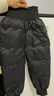 歐孕（OUYUN）寶寶羽絨褲外穿冬季新款男童女童兒童嬰兒90白鴨絨褲子男 印象黑 [90白鴨絨 A類(lèi)標準] 100 [建議身高90cm-100cm] 曬單實(shí)拍圖