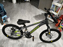 鳳凰兒童自行車(chē)6-10-12-15歲中大童小學(xué)生變速山地車(chē)男女孩小孩單車(chē)K 灰綠色  輻條輪單速+禮包 20英寸【建議130-140cm】 曬單實(shí)拍圖