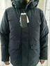 君羽羽絨服男新款戶(hù)外加厚白鵝絨服800高蓬防風(fēng)保暖白鵝絨夾克217 黑色 L （推薦141-160斤） 曬單實(shí)拍圖
