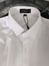 羅蒙（ROMON）長(cháng)袖襯衫男秋冬季商務(wù)休閑純色襯衣男士職業(yè)正裝上衣服男裝 曬單實(shí)拍圖