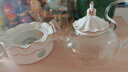 那些時(shí)光花茶壺 蠟燭加熱水果茶壺套裝 耐熱玻璃下午茶花果茶壺 夢(mèng)里天鵝湖(壺+底座)無(wú)茶隔-簡(jiǎn) 曬單實(shí)拍圖