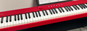 卡西歐（CASIO）電鋼琴PXS1100紅色智能觸摸屏88鍵重錘專(zhuān)業(yè)考級單機+便攜X架款 曬單實(shí)拍圖