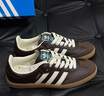 阿迪達斯（adidas）三葉草系列  SAMBA OG 男女休閑鞋 JR0891 棕色  38  曬單實(shí)拍圖