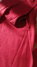 皮爾卡丹（pierre cardin）一字領(lǐng)肩修身長(cháng)袖打底衫內搭上衣女裝春秋季新款設計感顯瘦針織衫 酒紅色 L 建議110-120斤 曬單實(shí)拍圖