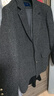 三彩2025冬季新款西裝式毛呢大衣外套中長(cháng)通勤M 曬單實(shí)拍圖