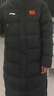 李寧情侶羽絨服加厚中長(cháng)新款保暖男女款冬季東北連帽運動(dòng)過(guò)膝大衣 曬單實(shí)拍圖