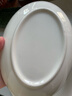 MUJI炻瓷 多用小碟 碟子餐具蘸碟小吃碟家用 白色 曬單實(shí)拍圖
