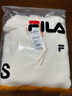 FILA FUSION斐樂(lè )潮牌情侶款連帽男女衛衣秋新款純棉寬松針織上衣 【加絨】牧筠白-IV S 165/88A/S 曬單實(shí)拍圖