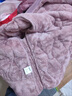 羽絨棉內膽保暖棉衣秋冬修身女裝加厚棉襖防寒服打底內穿學(xué)生棉服 香芋紫 【立領(lǐng)新款】 XL 101-110斤 曬單實(shí)拍圖