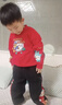汪汪隊立大功新年裝兒童加絨衛衣秋冬款圓領(lǐng)上衣女童紅色衛衣潮酷套裝0372 110 曬單實(shí)拍圖