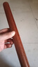 念木巷黃花梨木搟面杖紅木餃子皮家用大小號搟面棍趕面棍搟面條食品級 進(jìn)口黃花梨木（通直） 27cm 曬單實(shí)拍圖