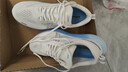 特步薄底香菜男跑鞋新款減震回彈耐磨輕盈寬楦鞋通勤運動(dòng)休閑鞋 經(jīng)典白 42 曬單實(shí)拍圖