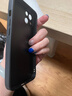 揚聚特蘋(píng)果13手機殼Apple iPhone13新款保護套硅膠軟邊磨砂高檔全包防摔5G抗指紋防磨高級感時(shí)尚外殼男女 石墨黑【諸事皆順】 蘋(píng)果13 曬單實(shí)拍圖