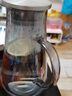 WCZ德國涼水壺玻璃冷水壺耐高溫加厚防爆食品級家庭用涼白開(kāi)大容量 煙灰錐形水壺-不銹鋼蓋開(kāi) 1.8L 耐高溫-密封防側漏 曬單實(shí)拍圖