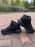 樂(lè )途（LOTTO）運動(dòng)男鞋冬季加絨棉鞋男戶(hù)外防滑保暖高幫靴子男 5975 黑色 42 曬單實(shí)拍圖