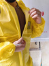 安思爾Ansell C級防化服耐酸堿防護服連體帶帽防酸服化學(xué)品?；愤\輸化工實(shí)驗室 2300黃色 2300標準型 L【建議身高176-182cm】 曬單實(shí)拍圖