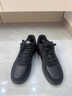 安踏（ANTA）男鞋板鞋子男2025冬季新款黑色男鞋皮面防潑水運動(dòng)鞋輕便休閑鞋男 基礎黑 42 曬單實(shí)拍圖