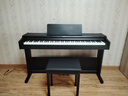 羅蘭（Roland）RP107 立式電鋼琴88鍵重錘家用專(zhuān)業(yè)考級初學(xué)練習入門(mén)電子數碼鋼琴 RP107黑色(含琴凳)+耳機RH-5 曬單實(shí)拍圖
